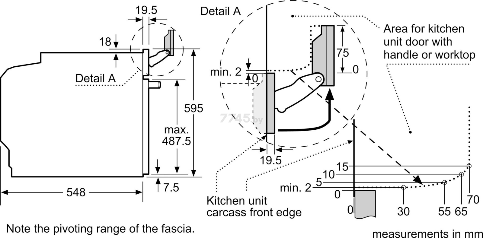 Шкаф духовой электрический SIEMENS HS636GDS2 - Фото 8