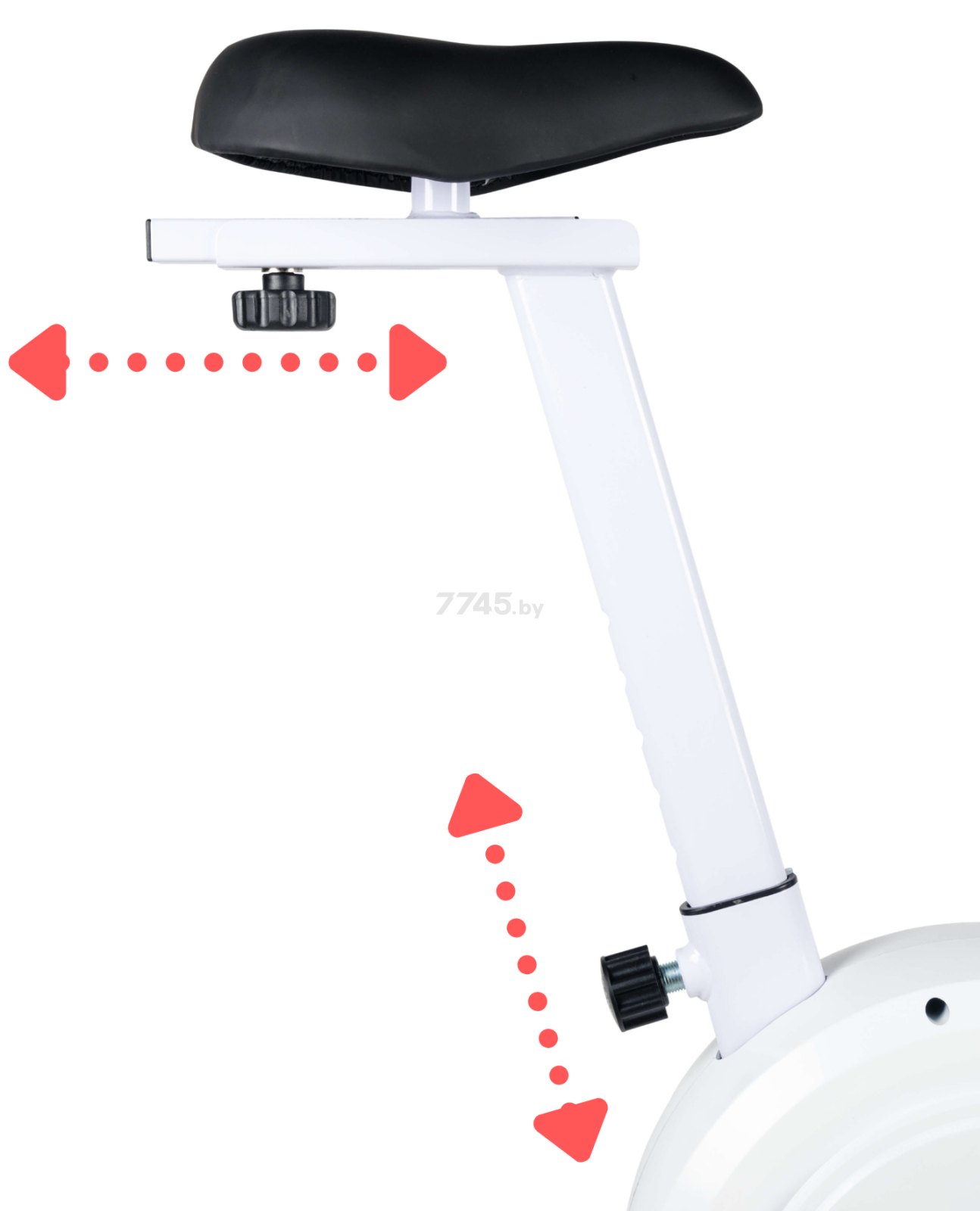 Велотренажер ATLAS SPORT Speed (white) - Фото 7