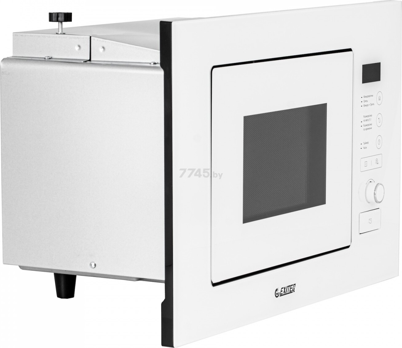 Печь микроволновая встраиваемая EXITEQ EXM-108 white (EXM-108white) - Фото 5