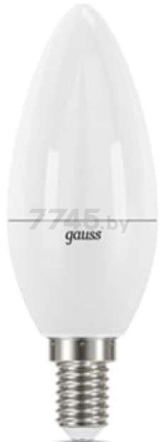 Лампа светодиодная E14 GAUSS Basic 7 Вт 4000K (10301272)