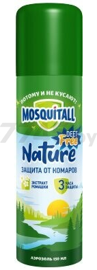 Средство репеллентное MOSQUITALL Nature от комаров 150 мл (9161136110)