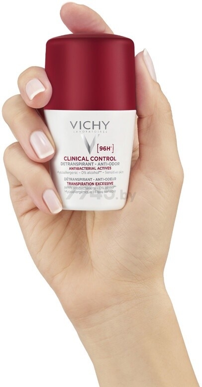 Дезодорант-антиперспирант шариковый VICHY Deodorants Clinical Control 50 мл (3337875804431) - Фото 8