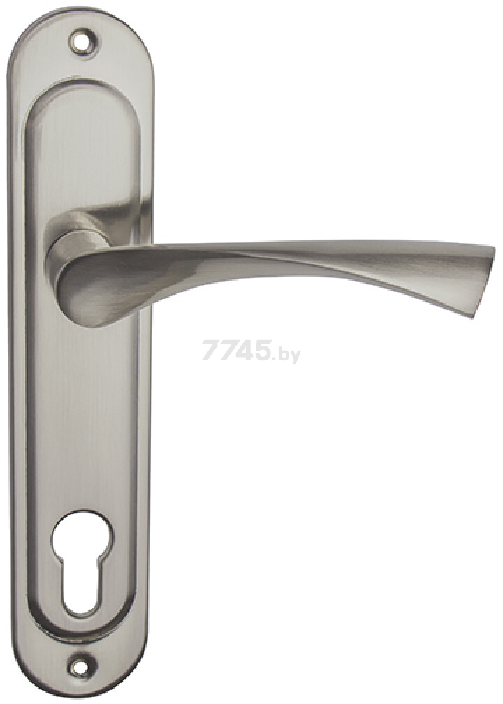Ручка дверная на планке LOCKIT A0423 A1205S014-85Y SN матовый никель