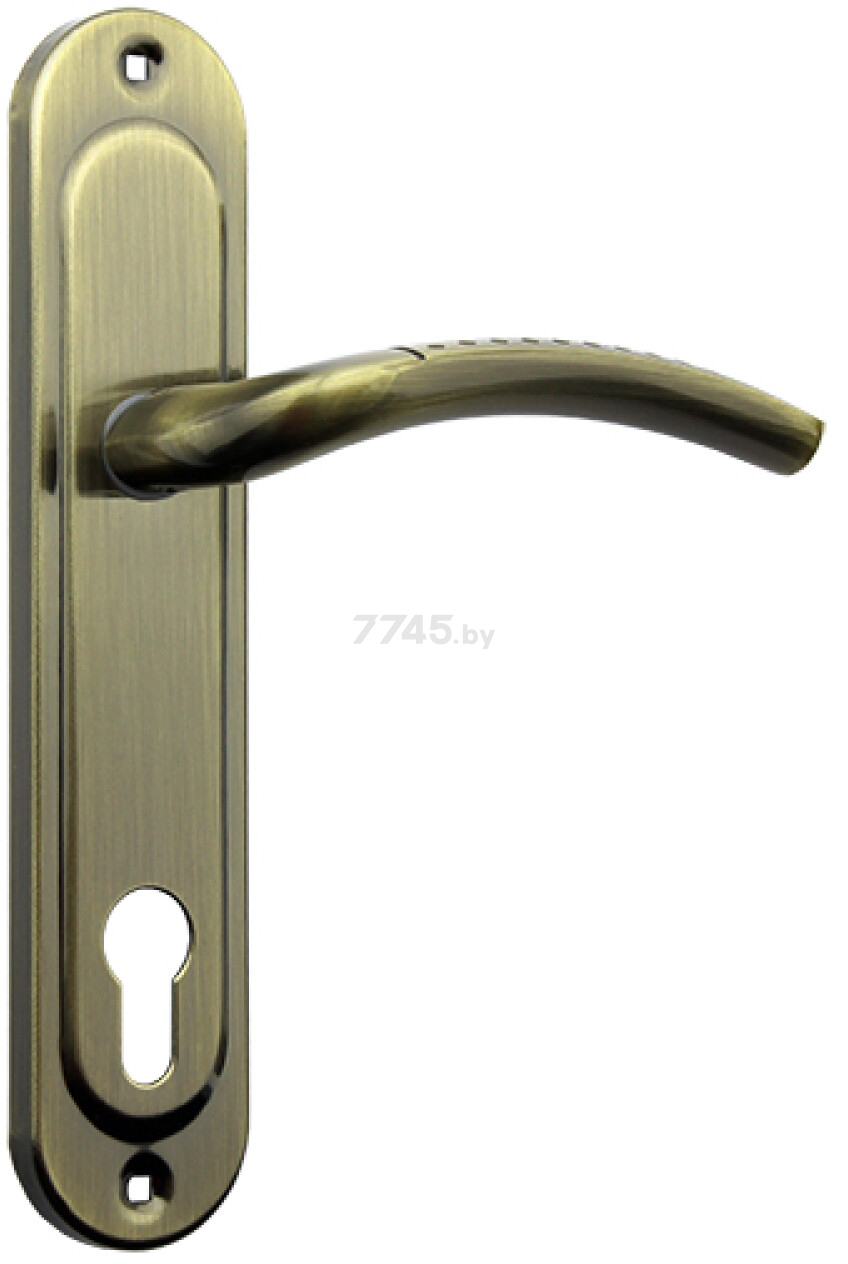 Ручка дверная на планке LOCKIT A0126 SN матовый никель