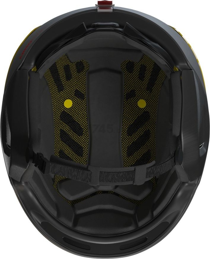 Шлем горнолыжный DAINESE Nucleo XL/XXL Vibrant Yellow/Stretch Limo (4840371-67E-XL/XXL) - Фото 7