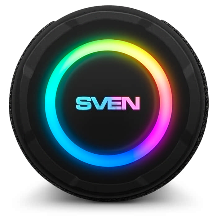 Колонка портативная беспроводная SVEN PS-160 Black (SV-021214) - Фото 7