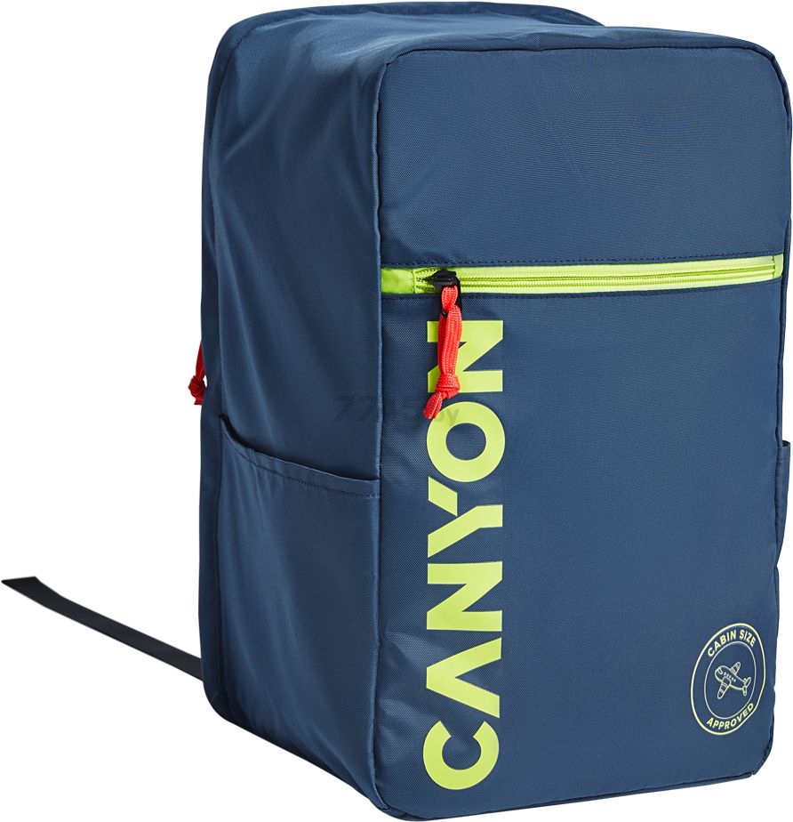 Рюкзак CANYON CNS-CSZ02NY01 темно-синий/лайм - Фото 3