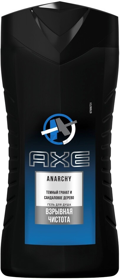 Гель для душа AXE Anarchy 230 мл (8714100905166)