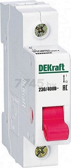 Выключатель нагрузки DEKRAFT ВН-102 1Р 32А (17002DEK)