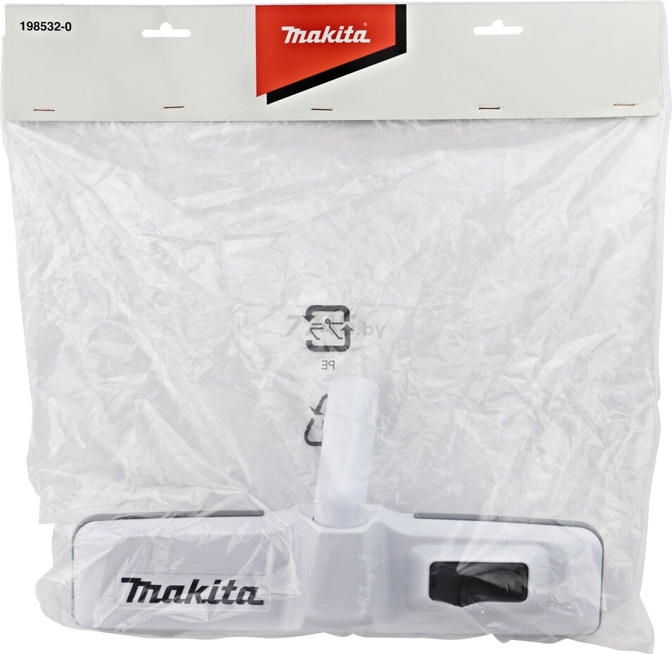 Щетка пол/ковер d28 мм для пылесоса MAKITA (198532-0) - Фото 3