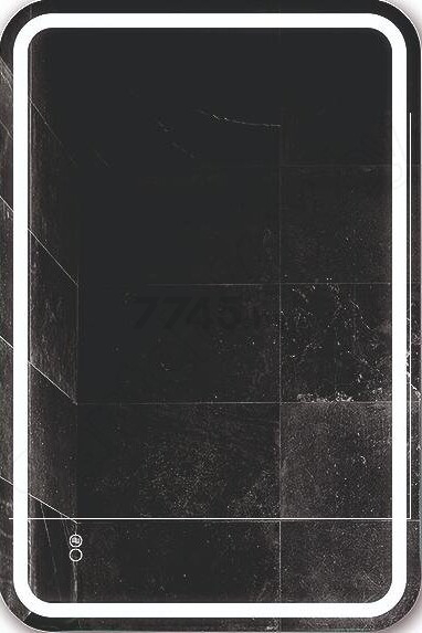 Зеркало для ванной с подсветкой АЛМАЗ-ЛЮКС 600x900 (Lima 9060sh-6)