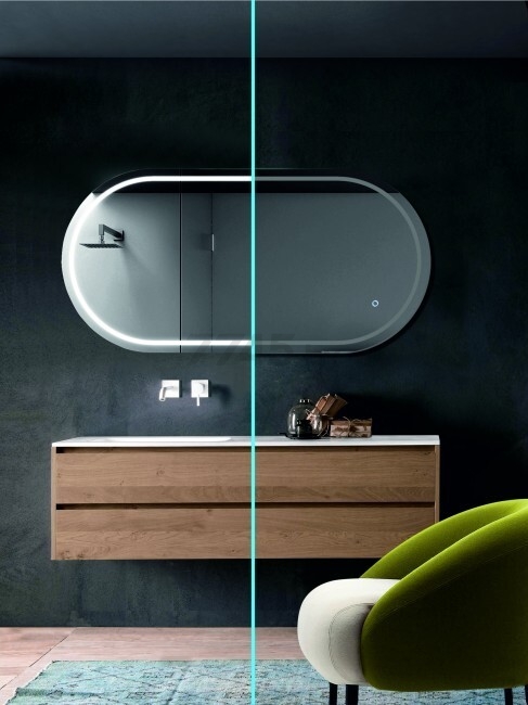 Зеркало для ванной с подсветкой АЛМАЗ-ЛЮКС 1200х600 (Ottawa 12060s-6) - Фото 4