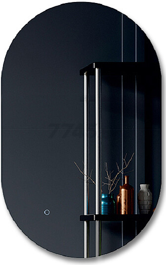 Зеркало для ванной с подсветкой АЛМАЗ-ЛЮКС 800х500 (Seoul 8050s-4)