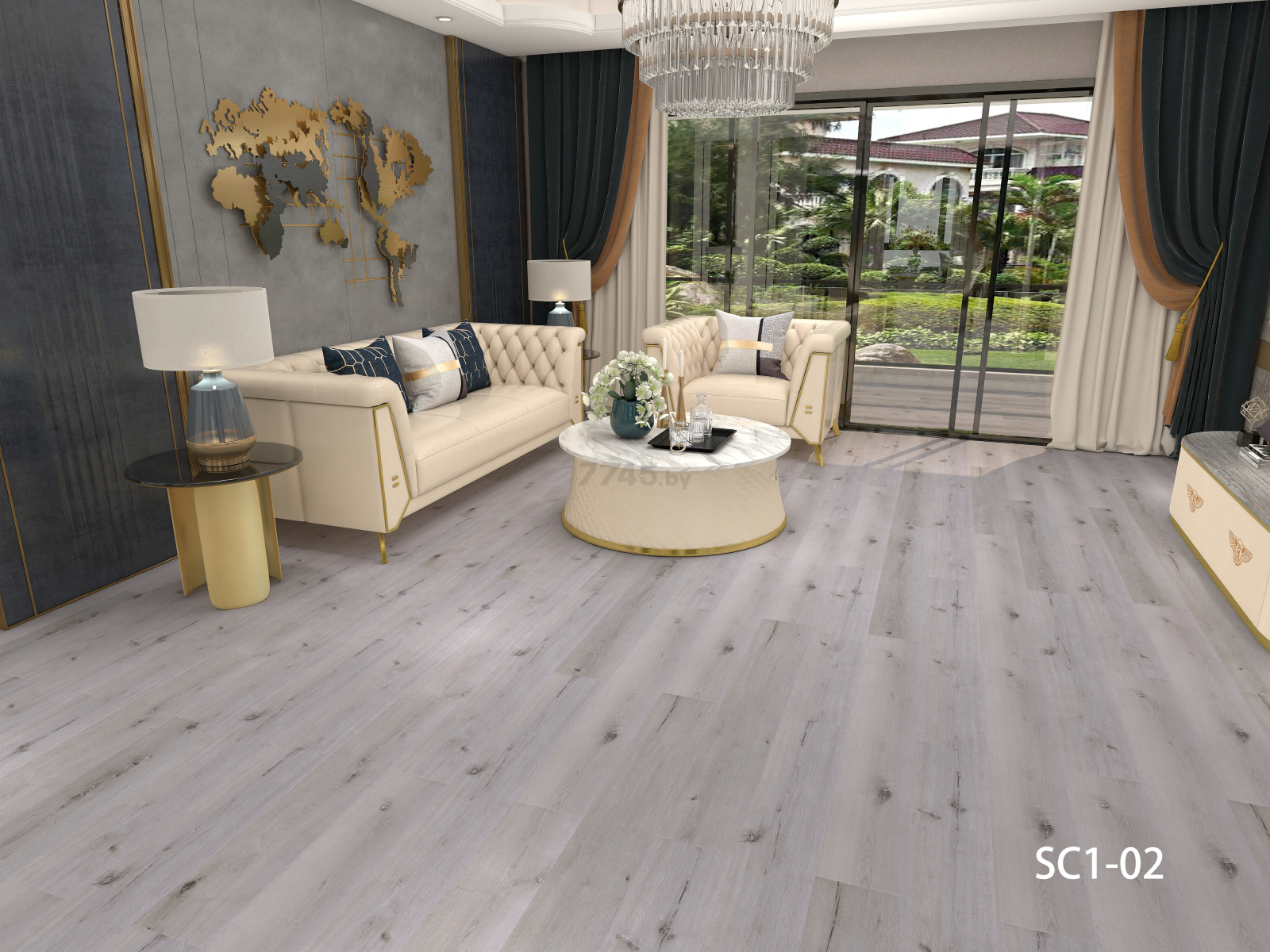 Ламинат кварц-виниловый ASPENFLOOR Smart Choice Дуб Фостер (SC1-02) - Фото 11