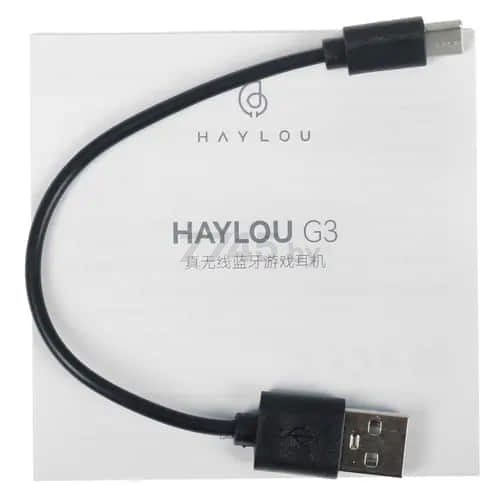 Наушники-гарнитура беспроводные TWS HAYLOU G3 Black (Haylou G003) - Фото 12