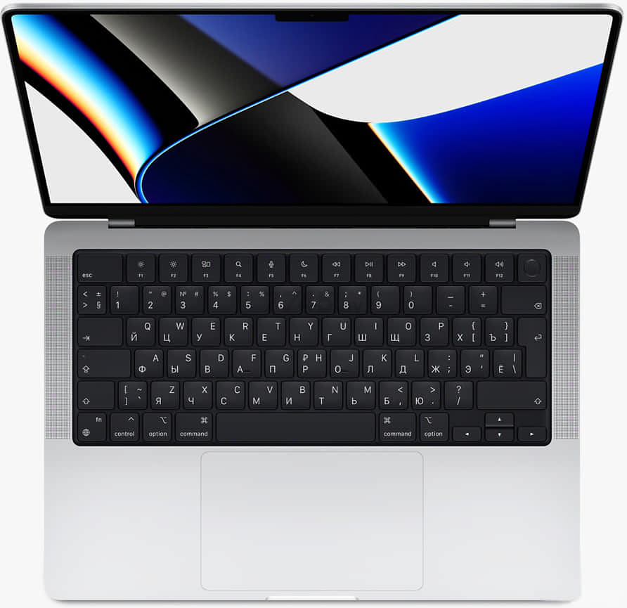 Ноутбук APPLE MacBook Pro 14" M1 Pro 2021 Silver (MKGT3ZE/A) - Фото 2