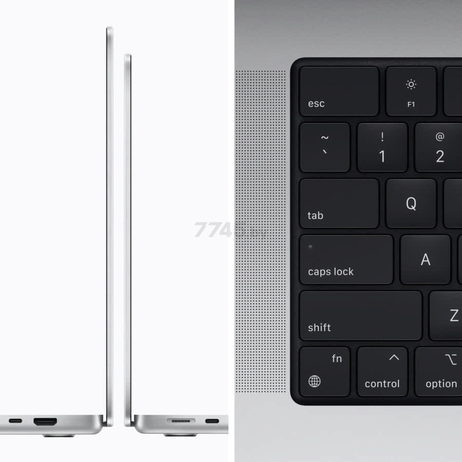 Ноутбук APPLE MacBook Pro 14" M1 Pro 2021 Silver (MKGT3ZE/A) - Фото 7