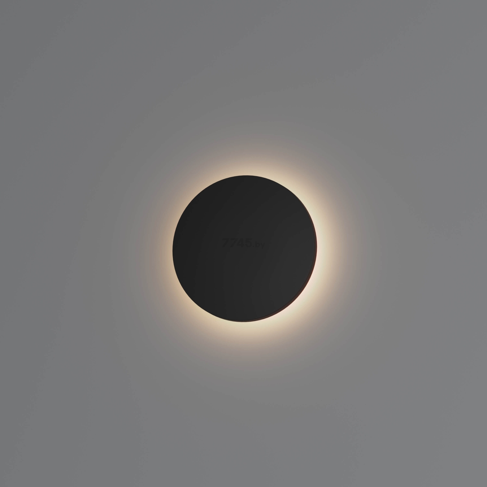 Бра настенное светодиодное 6 Вт 3000К BYLED Flare круг черный (008204) - Фото 3