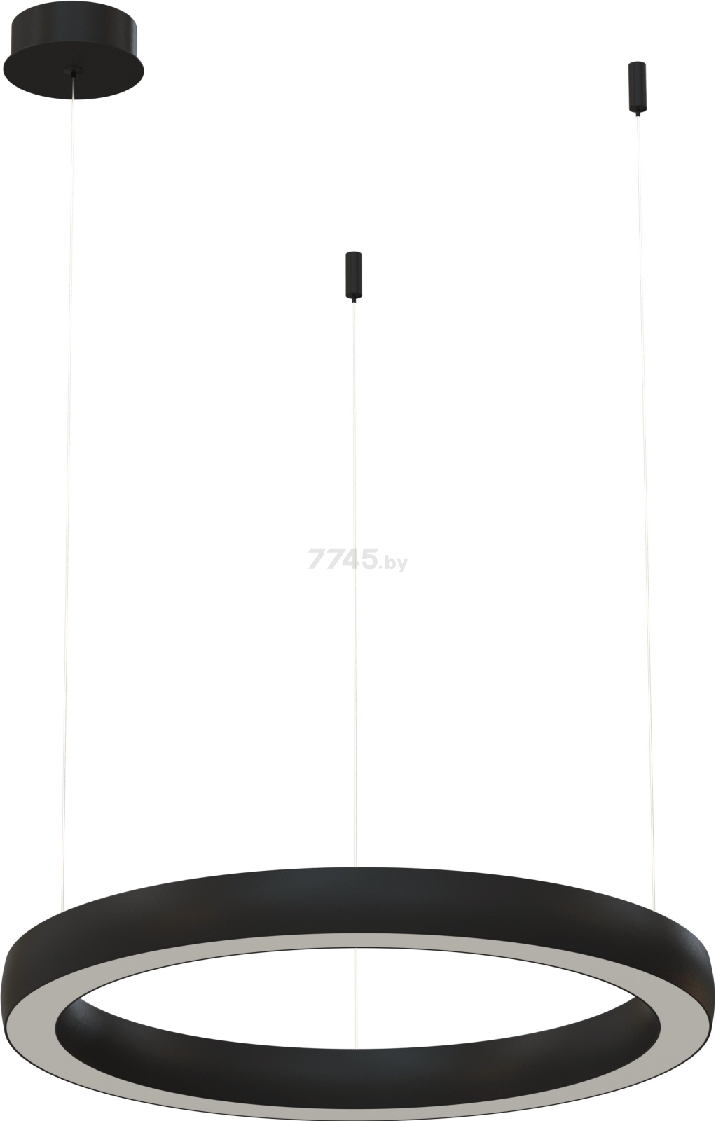 Светильник подвесной светодиодный 36 Вт 3000К BYLED Halo-4555 черный (008152)