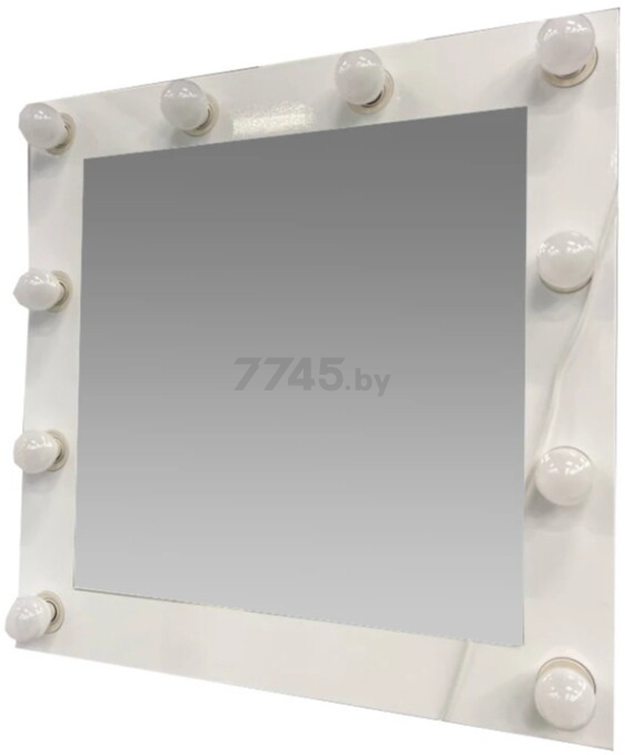 Зеркало для ванной с подсветкой GARDA Garda-5/1 700 (GARDA5/1_700_PVC, бел.гл)