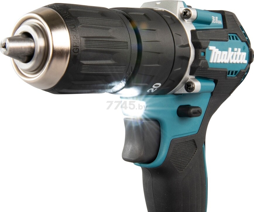 Дрель-шуруповерт аккумуляторная ударная MAKITA DHP 487 Z (DHP487Z) - Фото 12