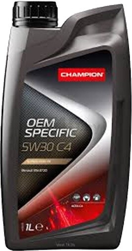 Моторное масло 5W30 синтетическое CHAMPION OEM Specific C4 1 л (8209017)