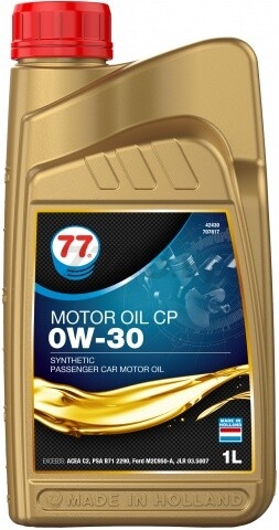 Моторное масло 0W30 синтетическое 77 LUBRICANTS Motor Oil CP 1 л (707817)