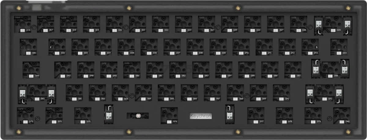 Клавиатура игровая механическая KEYCHRON V4 Frosted Black (V4-A1-RU) Keychron K pro Red Switch - Фото 2
