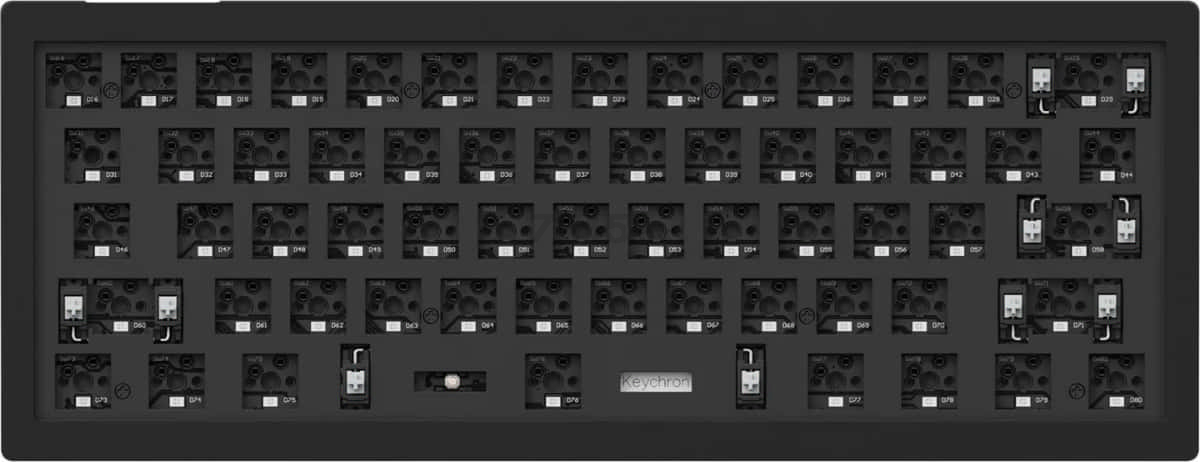Клавиатура игровая механическая KEYCHRON V4 Frosted Black (V4-A1-RU) Keychron K pro Red Switch - Фото 3