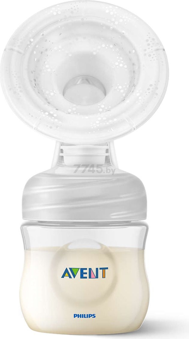 Молокоотсос ручной PHILIPS AVENT Natural Motion с бутылочкой для кормления (SCF430/10) - Фото 4