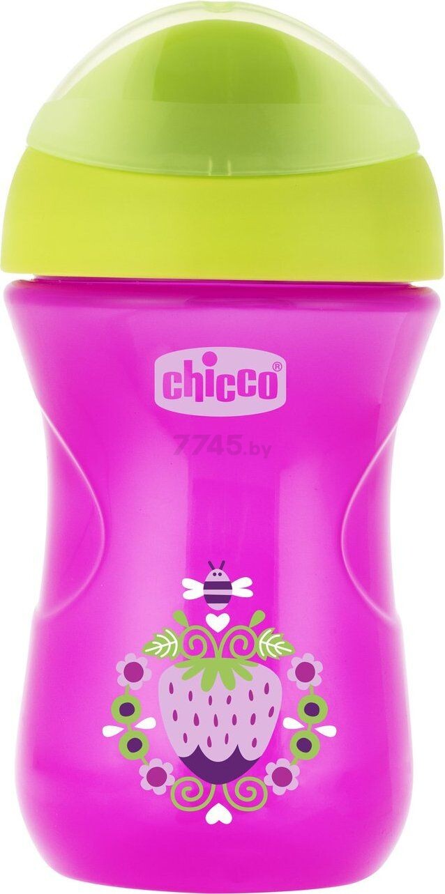 Поильник CHICCO Easy Cup 266 мл с 12 мес розовый/сиреневый (00006961100000.rs)