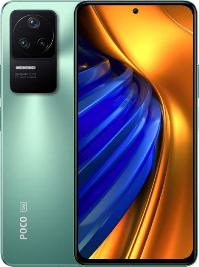 Смартфон POCO F4 8GB/256GB Nebula Green EU (22021211RG)