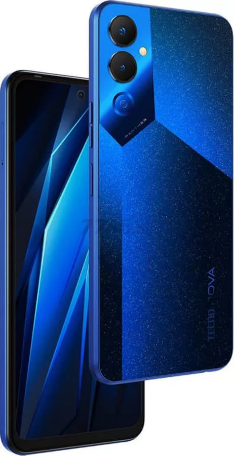 Смартфон TECNO Pova 4 8GB/128GB Cryolite Blue - Фото 8