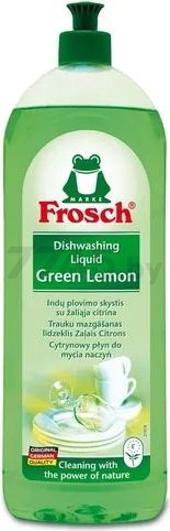Средство для мытья посуды FROSCH Лимон 1000 мл (4009175170675)