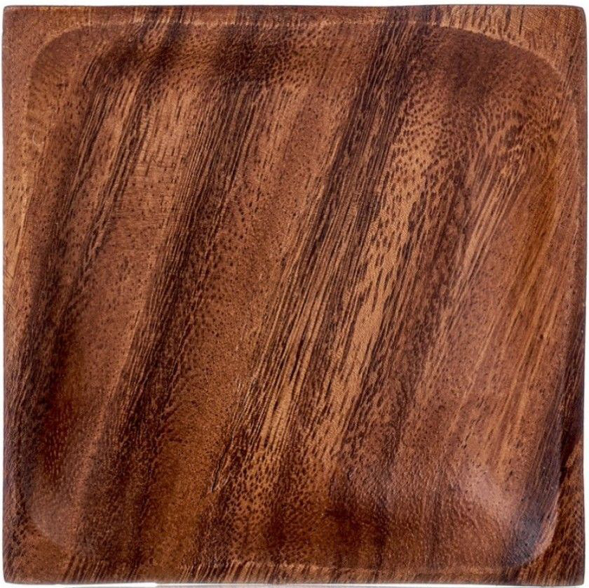 Блюдо деревянное квадратное WALMER Organic 11х11 см (W37000633) - Фото 2
