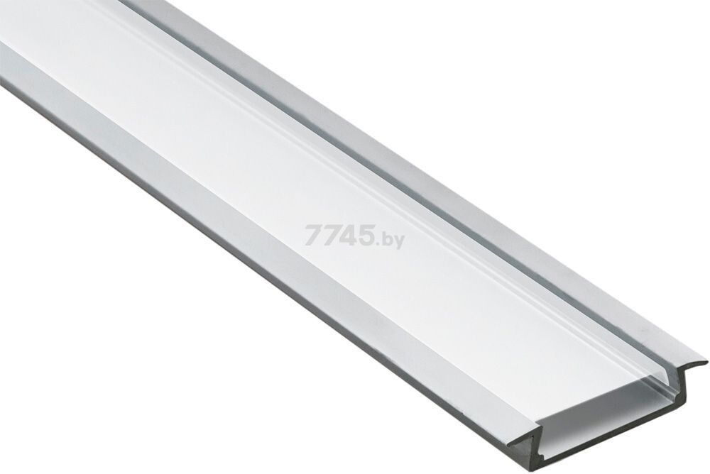 Профиль встраиваемый для светодиодной ленты FERON CAB252 2 м серебро (10293)