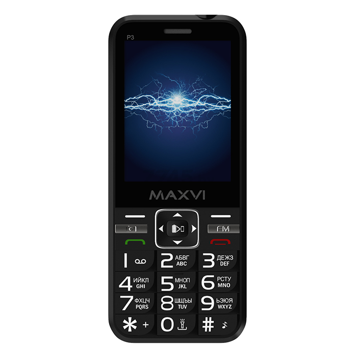 Мобильный телефон MAXVI P3 Black