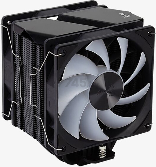 Кулер для процессора AEROCOOL Rime 4 Dual ARGB PWM 4P (ACTC-RM30427.01) - Фото 3