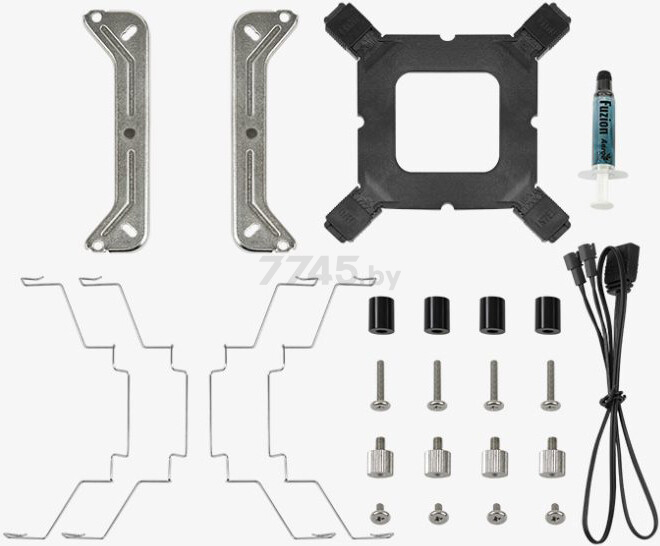 Кулер для процессора AEROCOOL Rime 4 Dual ARGB PWM 4P (ACTC-RM30427.01) - Фото 5