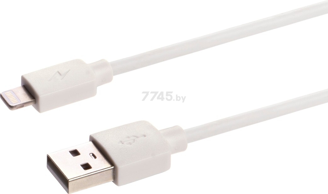 Кабель TDM ДК 6 USB-A - Lightning 1 м белый (SQ1810-0306) - Фото 2