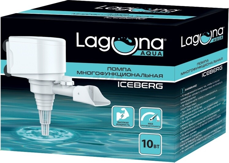 Помпа для аквариума LAGUNA Iceberg JY1300 10 Вт 800 л/ч (73754020) - Фото 2
