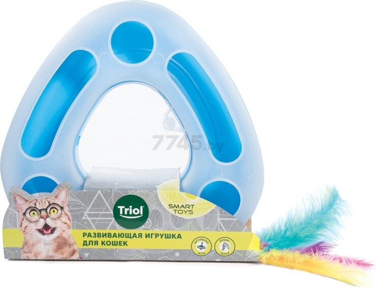 Игрушка для кошек TRIOL Smart Toys Карнавал 25x25x36 см (22181090) - Фото 2