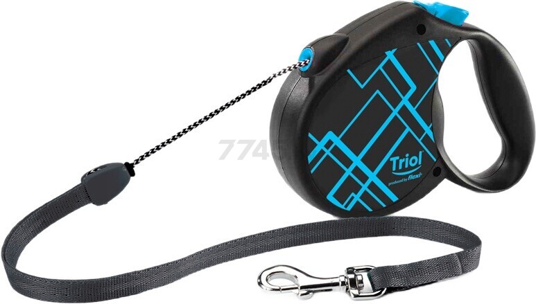 Поводок-рулетка для собак TRIOL Flexi Life Lines M трос 5 м до 20 кг (11111030)