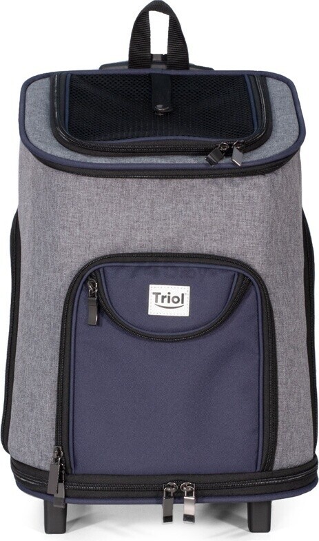 Сумка-рюкзак для животных TRIOL Трансформер на колесах 33x30x50 см (31871054) - Фото 2