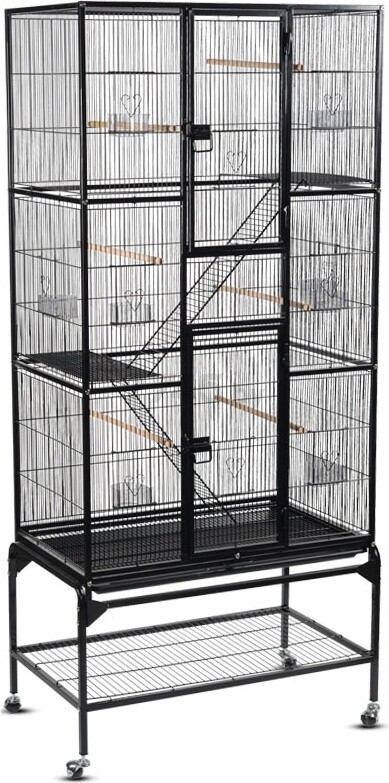 Клетка для птиц TRIOL 5005 81x47x176 см черный (50691053)