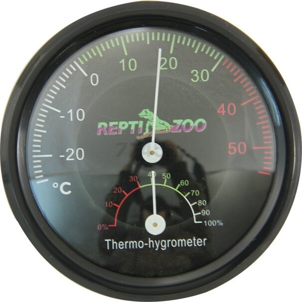 Термогигрометр для террариума REPTI-ZOO RHT01 аналоговый 7,5x1,5 см (84155003)