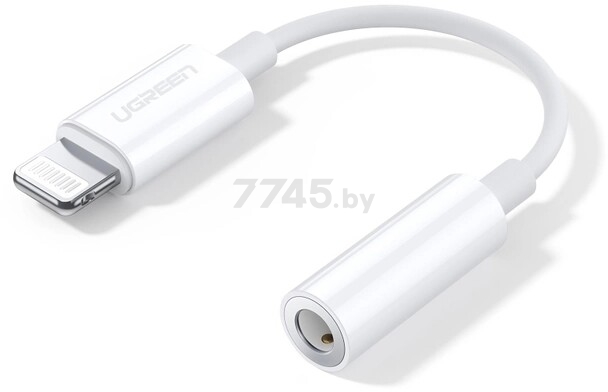 Адаптер UGREEN US212-30759 Lightning to 3.5mm MFI Certified (30759)