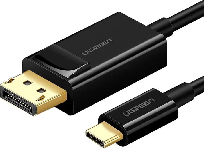 Кабель UGREEN MM139 USB-C - DisplayPort 1,5 м Black (50994)