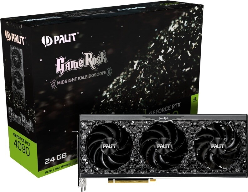 Видеокарта Palit GeForce RTX 4090 GameRock 24G (NED4090019SB-1020G) - Фото 11