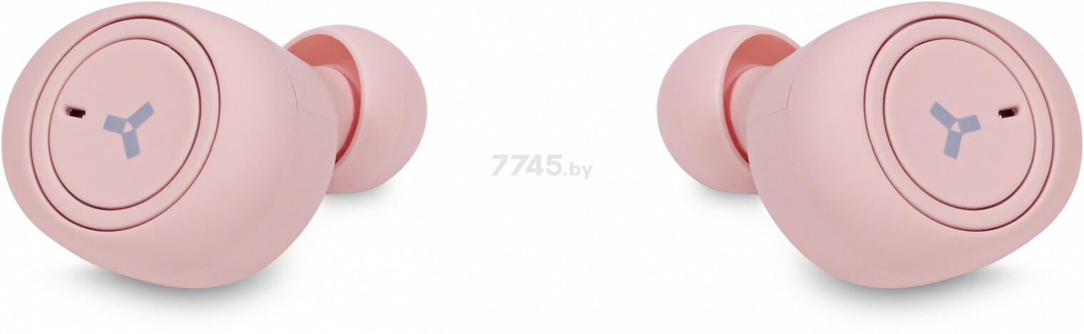 Наушники-гарнитура беспроводные TWS ACCESSTYLE Melon розовый (Melon TWS Pink) - Фото 3